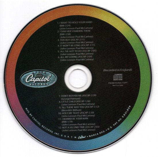 THE BEATLES / MEET THE BEATLES CAPITOL PAPERSLEEVE COLLECTION (1CD)