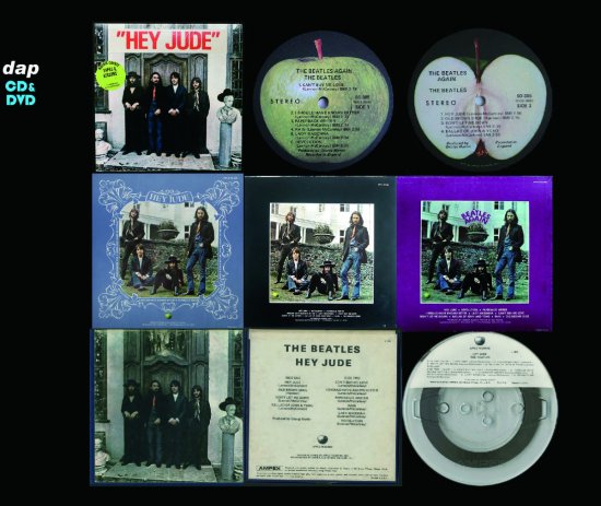 THE BEATLES / HEY JUDE THE CAPITOL ALBUM MASTERS COLLECTOR'S EDITION (1CD+1DVD)