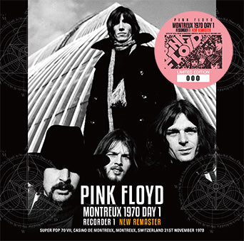 PINK FLOYD / MONTREUX 1970 DAY 1 RECORDER 1 NEW REMASTER (2CD)