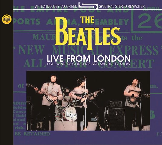 THE BEATLES / LIVE FROM LONDON POLL WINNERS CONCERTS AND SHINDIG TV SHOW (1CD+1DVD)