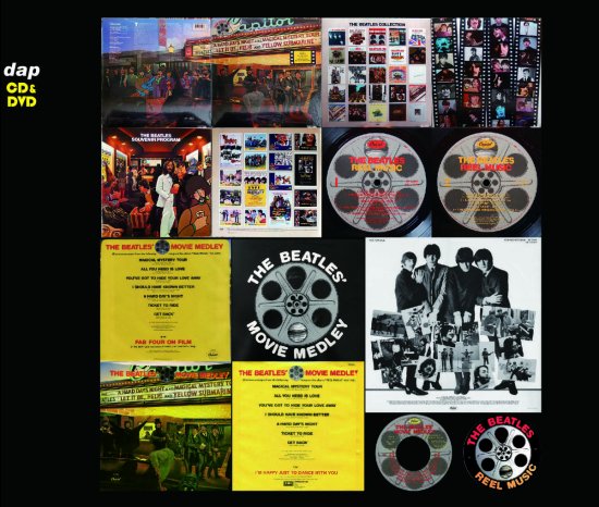 THE BEATLES / REEL MUSIC THE CAPITOL ALBUM MASTERS COLLECTOR'S EDITION (1CD+1DVD)