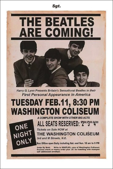 THE BEATLES / THE FIRST U.S. CONCERT (ONE NIGHT ONLY LIVE AT THE