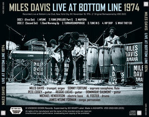 MILES DAVIS / LIVE AT BOTTOM LINE 1974 (2CD)