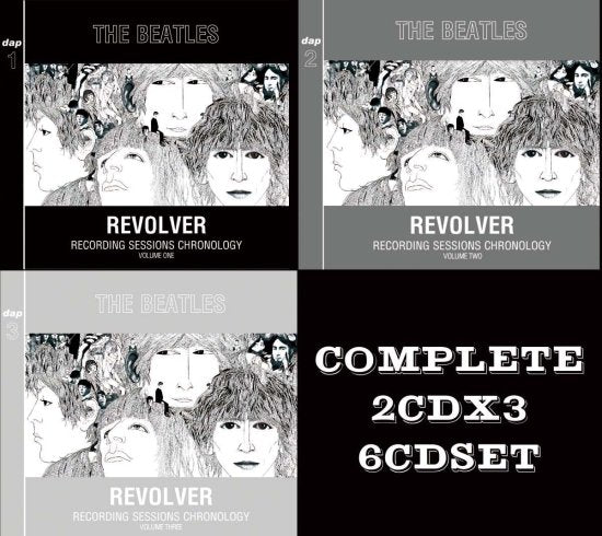 THE BEATLES / REVOLVER RECORDING SESSIONS CHRONOLOGY VOLUME 1 / 2 / 3 (2CDx3=6CDSET)