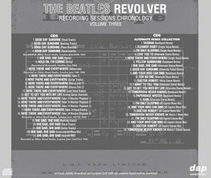 THE BEATLES / REVOLVER RECORDING SESSIONS CHRONOLOGY VOLUME 1 / 2 / 3 (2CDx3=6CDSET)