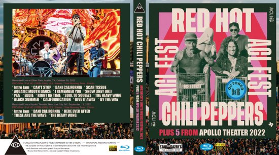 RED HOT CHILI PEPPERS / AUSTIN CITY LIMITS 2022 PLUS 5 FROM APOLLO THEATER 2022 (1BDR)