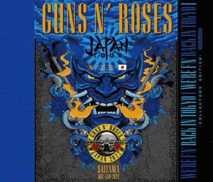 GUNS N’ ROSES / WE'RE F'N' BACK IN TOKYO #1 Collector’s Edition (3CDR+BDR+DVDR)