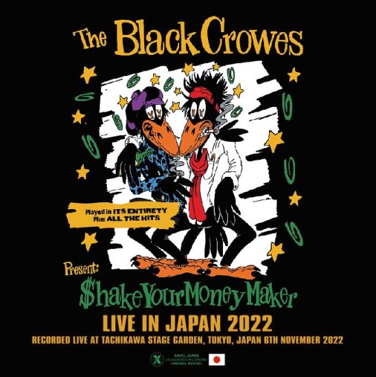 The Black Crowes / Live in Japan 2022 Limited Edition (2CDR+BDR+DVDR)