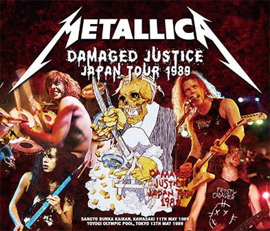 METALLICA / DAMAGED JUSTICE JAPAN TOUR 1989 (4CD)