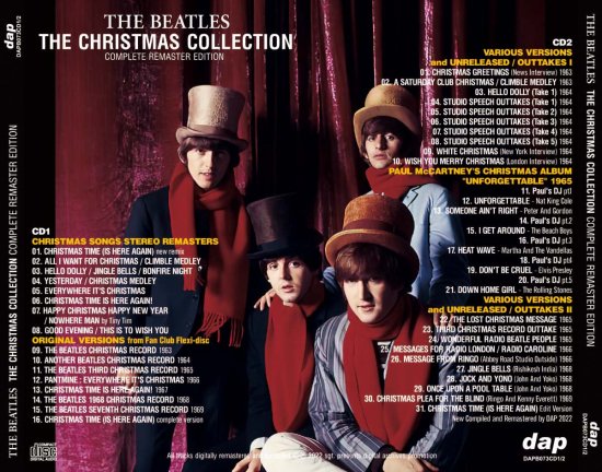 THE BEATLES / THE CHRISTMAS COLLECTION COMPLETE REMASTER EDITION 2022 (2CD)