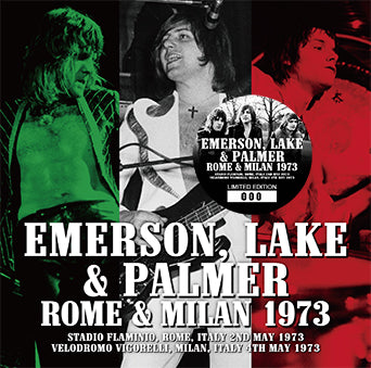 EMERSON, LAKE & PALMER / ROME & MILAN 1973 (2CD)