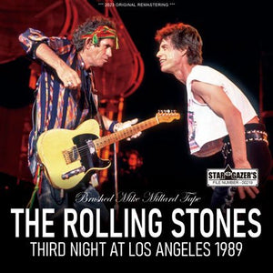 THE ROLLING STONES / BRUSHED MIKE MILLARD TAPE THIRD NIGHT AT LOS ANGELES 1989 (2CDR)