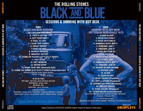 THE ROLLING STONES / BLACK AND BLUE SESSIONS & JAMMING WITH