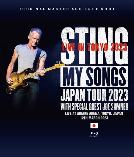 STING / Live in Tokyo 2023 (1BD) – Music Lover Japan