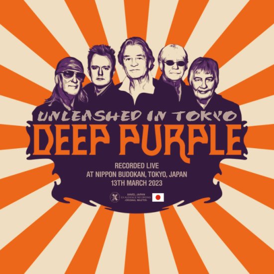 DEEP PURPLE / UNLEASHED IN TOKYO Limited Edition (2CDR+1DVDR