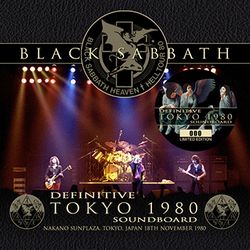 BLACK SABBATH / DEFINITIVE TOKYO 1980 SOUNDBOARD (1CD)