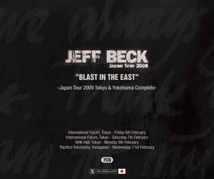 JEFF BECK / BLAST IN THE EAST JAPAN TOUR 2009 TOKYO & YOKOHAMA COMPLETE (7CD)