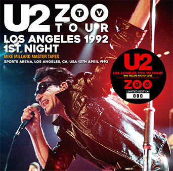 U2 / LOS ANGELES 1992 1ST NIGHT: MIKE MILLARD MASTER TAPES【2CD】