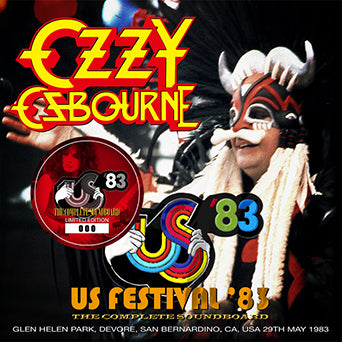 OZZY OSBOURNE / US FESTIVAL '83 THE COMPLETE SOUNDBOARD (1CD+1DVDR)