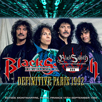 BLACK SABBATH / DEFINITIVE PARIS 1992 (2CD)