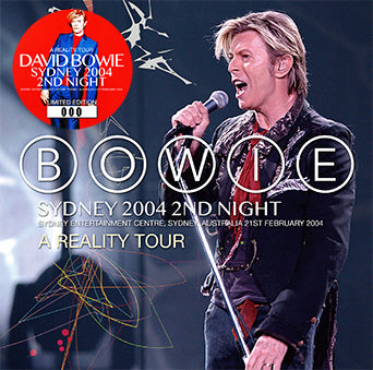 DAVID BOWIE / SYDNEY 2004 2ND NIGHT (2CD+2CD)