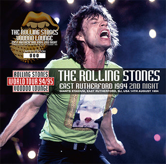 THE ROLLING STONES / EAST RUTHERFORD 1994 2ND NIGHT (2CD+1DVDR)