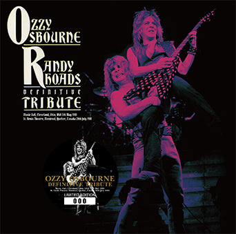 OZZY OSBOURNE / DEFINITIVE TRIBUTE Soundboard (2CD+1DVDR)