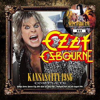 OZZY OSBOURNE / KANSAS CITY 1986 COMPLETE (2CD+1DVDR)