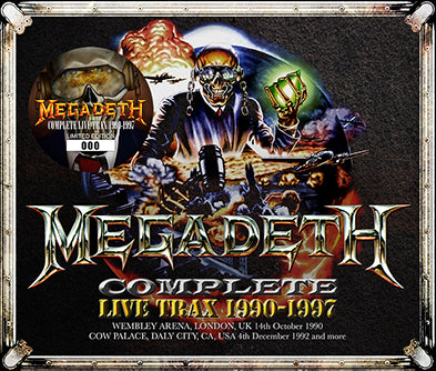 MEGADETH / COMPLETE LIVE TRAX 1990-1997 (3CD)