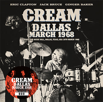 CREAM / DALLAS MARCH 1968 (1CD)