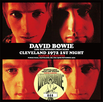 DAVID BOWIE / CLEVELAND 1972 1ST NIGHT MASTER CASSETTES (2CD)