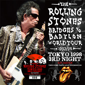 THE ROLLING STONES / TOKYO 1998 3RD NIGHT DAT MASTER (2CD) – Music