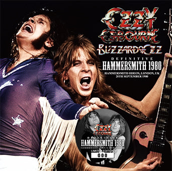 OZZY OSBOURNE / DEFINITIVE HAMMERSMITH 1980 (1CD+1CDR) – Music 