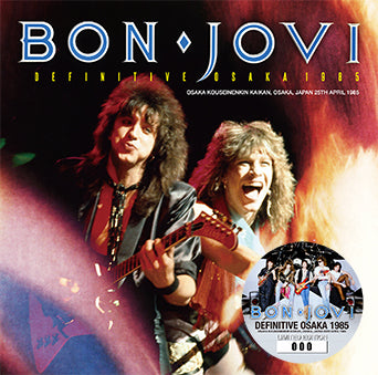 BON JOVI / DEFINITIVE OSAKA 1985 (2CD+1DVDR)