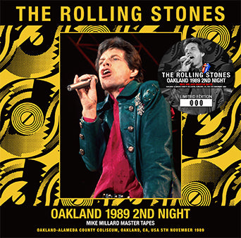 THE ROLLING STONES / OAKLAND 1989 2ND NIGHT : MIKE MILLARD MASTER