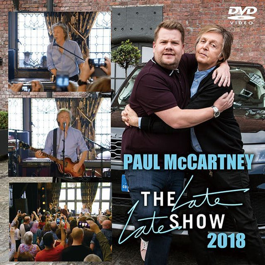 PAUL McCARTNEY / THE LATE LATE SHOW 2018 【DVD】