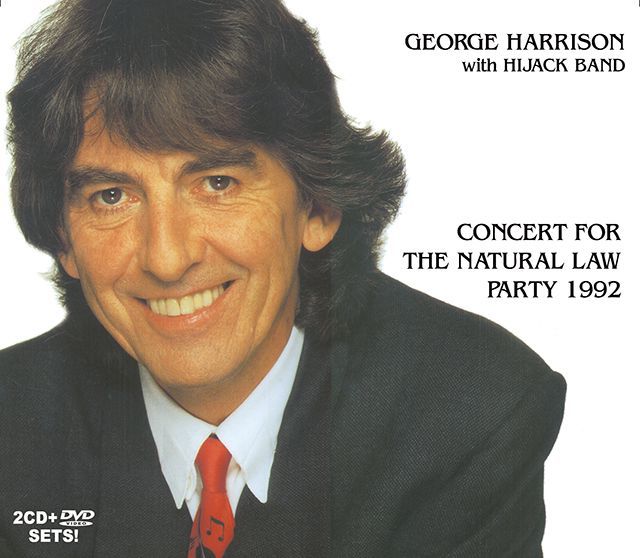 GEORGE HARRISON / CONCERT FOR THE NATURAL LAW PARTY 1992 【2CD+DVD】