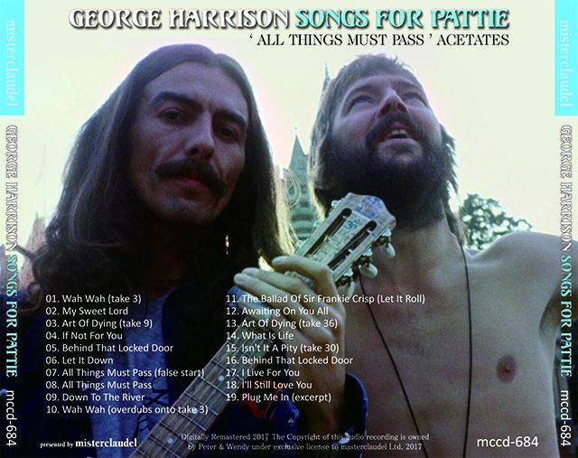 GEORGE HARRISON / SONGS FOR PATTIE 【1CD】