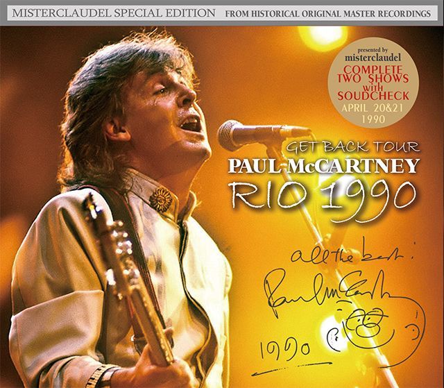 PAUL McCARTNEY / RIO 1990 【5CD+2DVD】