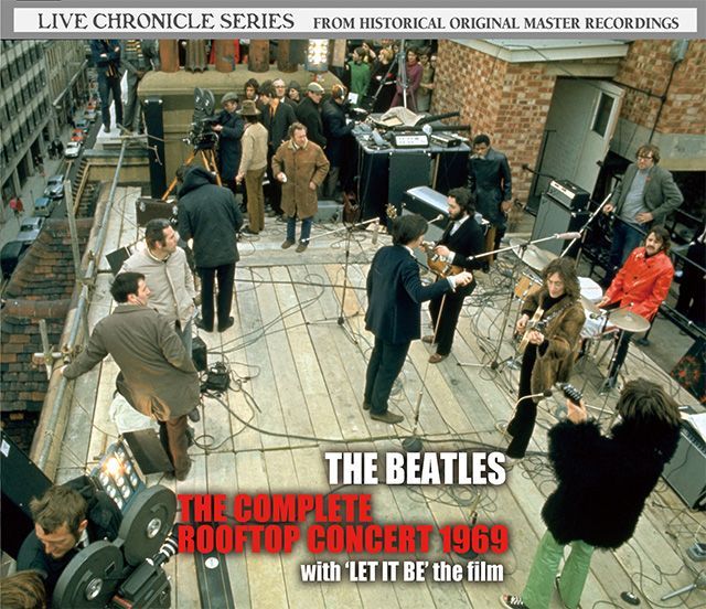 THE BEATLES / COMPLETE ROOFTOP CONCERT with LET IT BE the film 