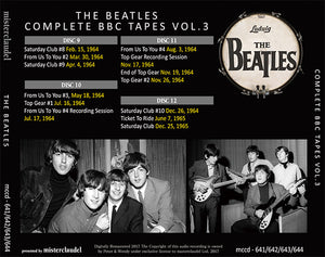 THE BEATLES / COMPLETE BBC TAPES Vol.3 【4CD＋解説BOOK】