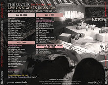 Load image into Gallery viewer, THE BEATLES / LIVE ON STAGE IN JAPAN 1966 【2CD】
