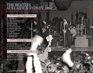 THE BEATLES / ADELAIDE & SYDNEY 1964 【1CD】
