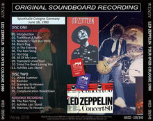 Load image into Gallery viewer, LED ZEPPELIN / TOUR OVER COLOGNE 【2CD】
