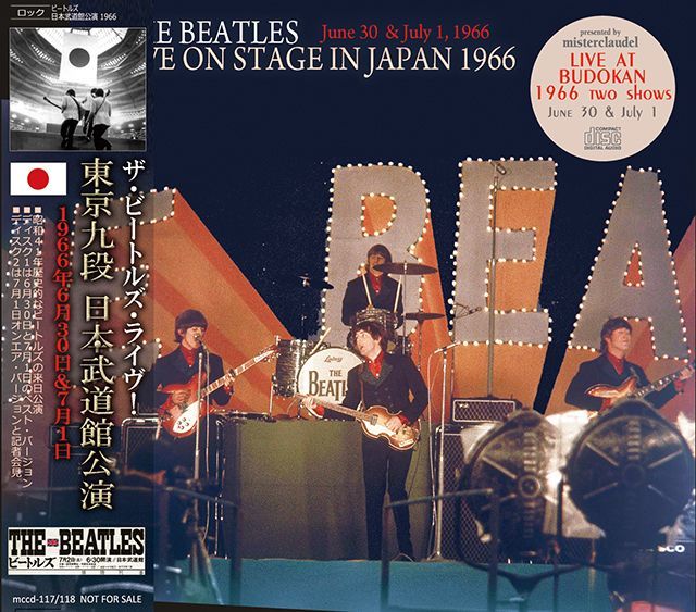 THE BEATLES / LIVE ON STAGE IN JAPAN 1966 【2CD】 – Music Lover Japan
