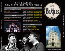 Load image into Gallery viewer, THE BEATLES / COMPLETE BBC TAPES Vol.4 【4CD＋解説BOOK】
