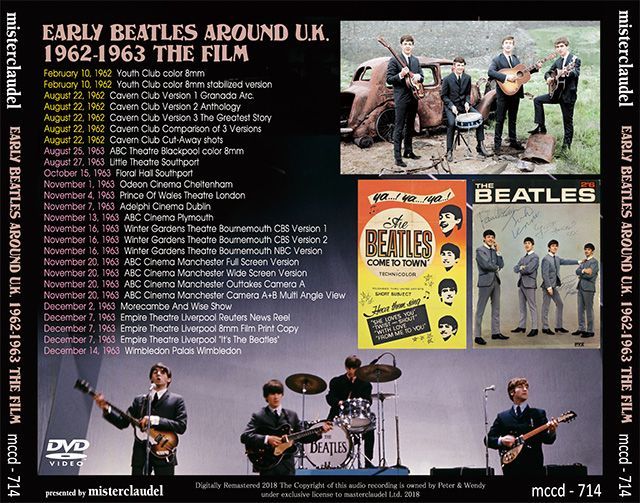 THE BEATLES / EARLY BEATLES AROUND U.K. 1962-1963 THE FILM 【DVD】