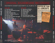 Load image into Gallery viewer, LED ZEPPELIN / SOUTHAMPTON UNIVERSITY 【2CD】
