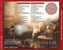 Load image into Gallery viewer, LED ZEPPELIN / MANNHEIM TWO DAYS 【4CD】
