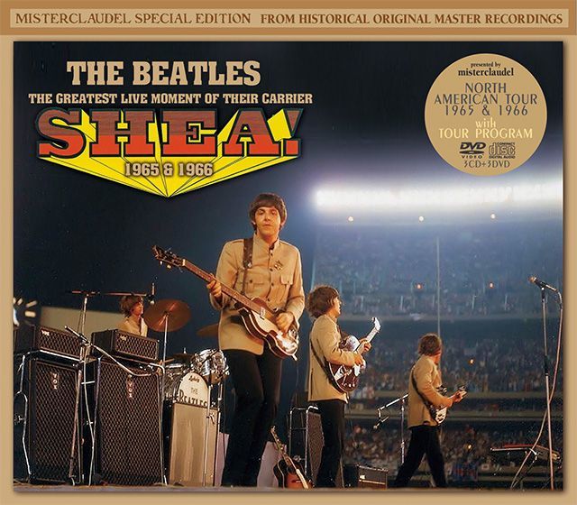 THE BEATLES / SHEA STADIUM 1965 & 1966 【3CD+3DVD with TOUR PROGRAM】